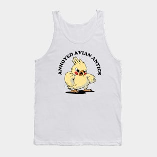 Annoyed Avian Antics Tank Top